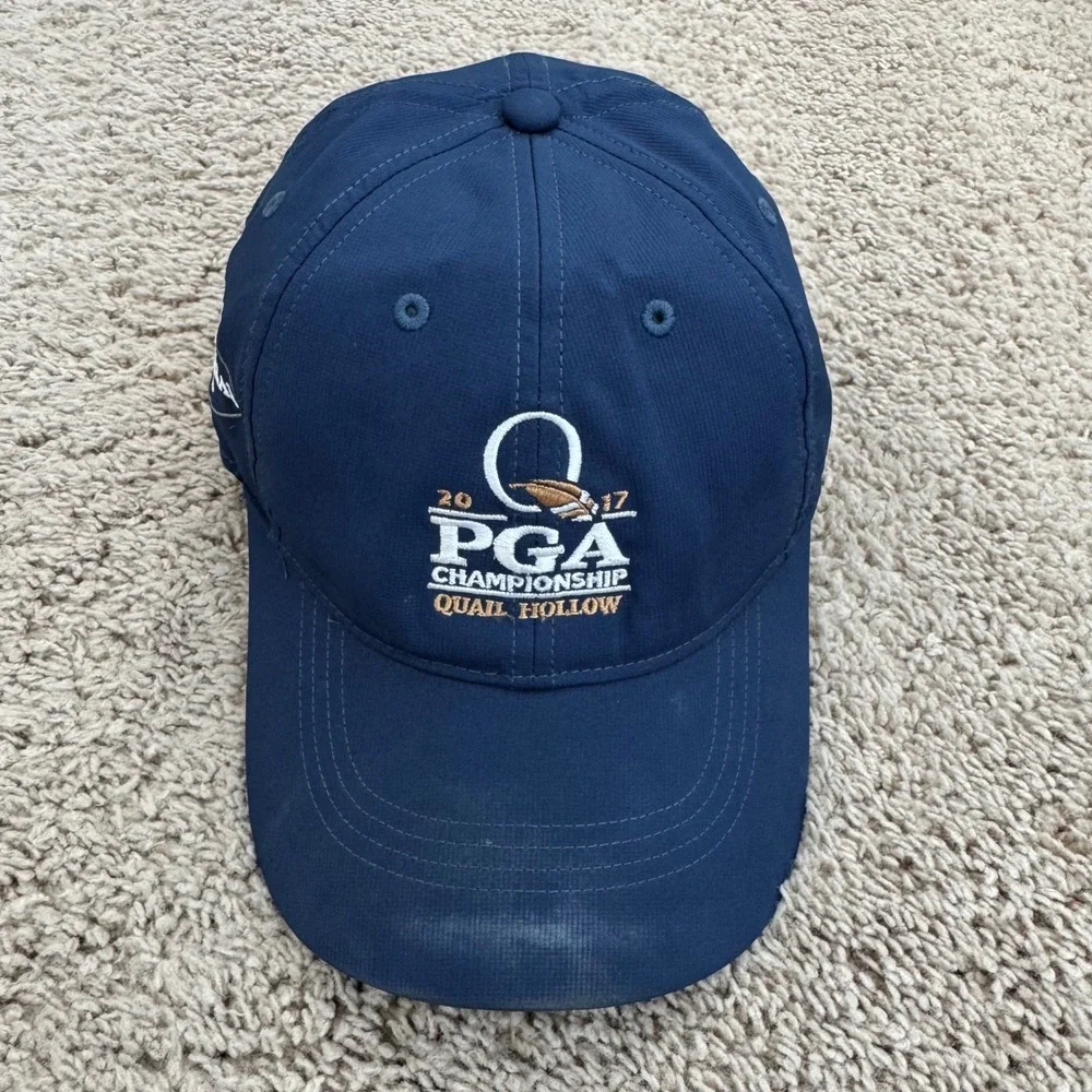 2017 PGA Championship Quail Hollow Nike Golf Hat Lanier Material Sales Patch Cap